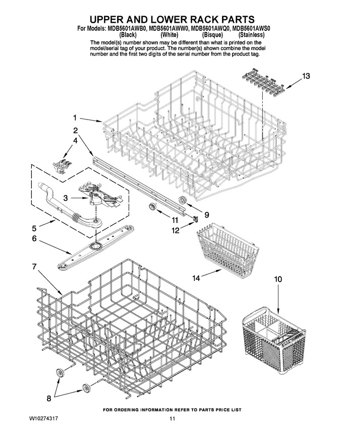 Diagram for MDB5601AWW0