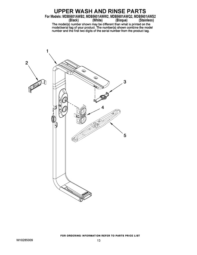 Diagram for MDB5601AWW2