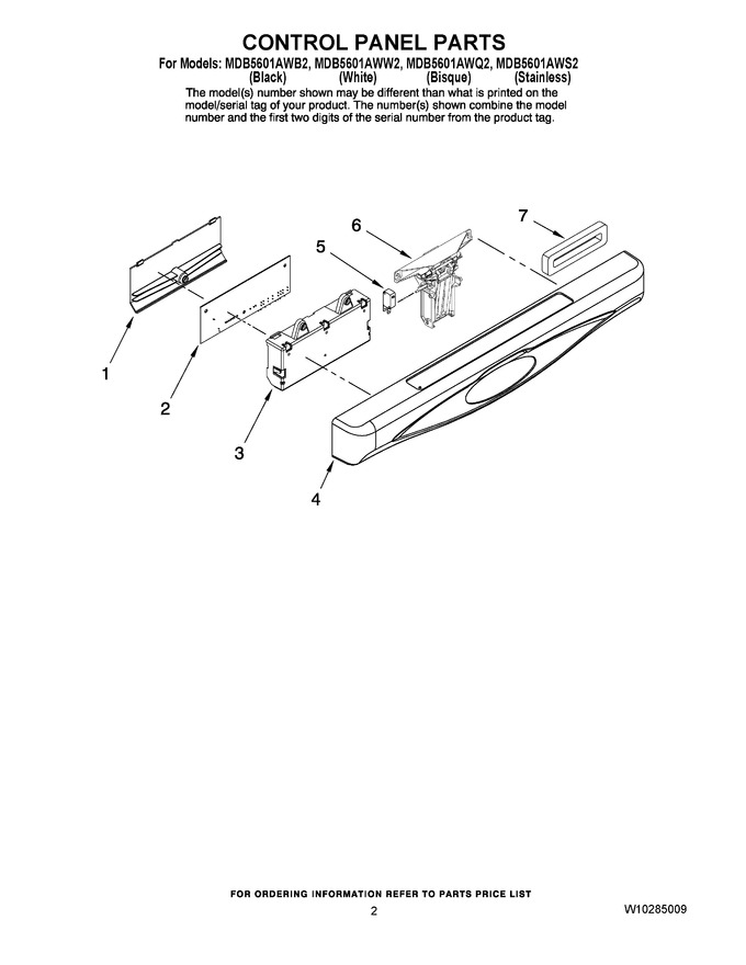 Diagram for MDB5601AWB2