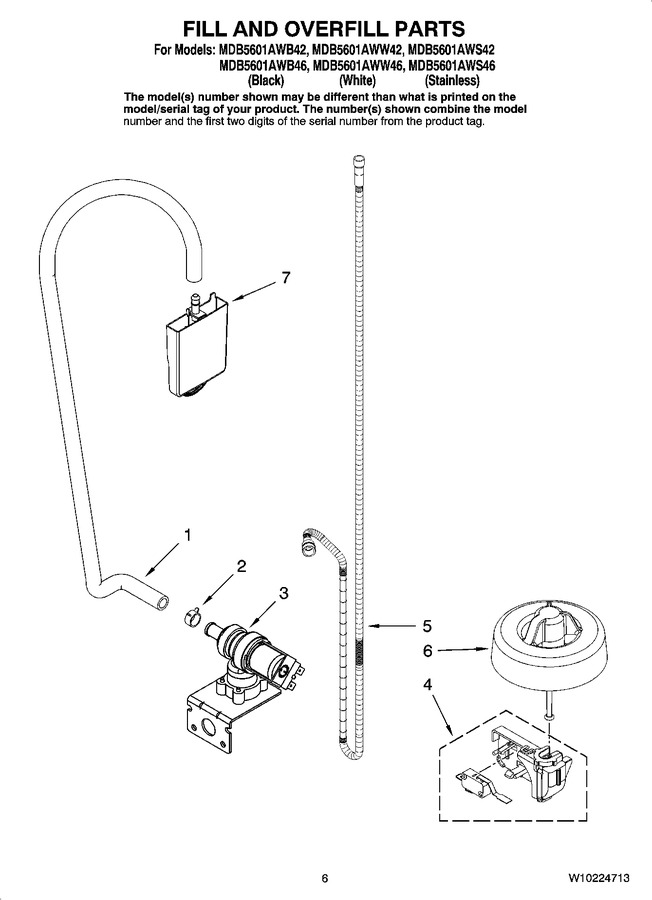 Diagram for MDB5601AWS42