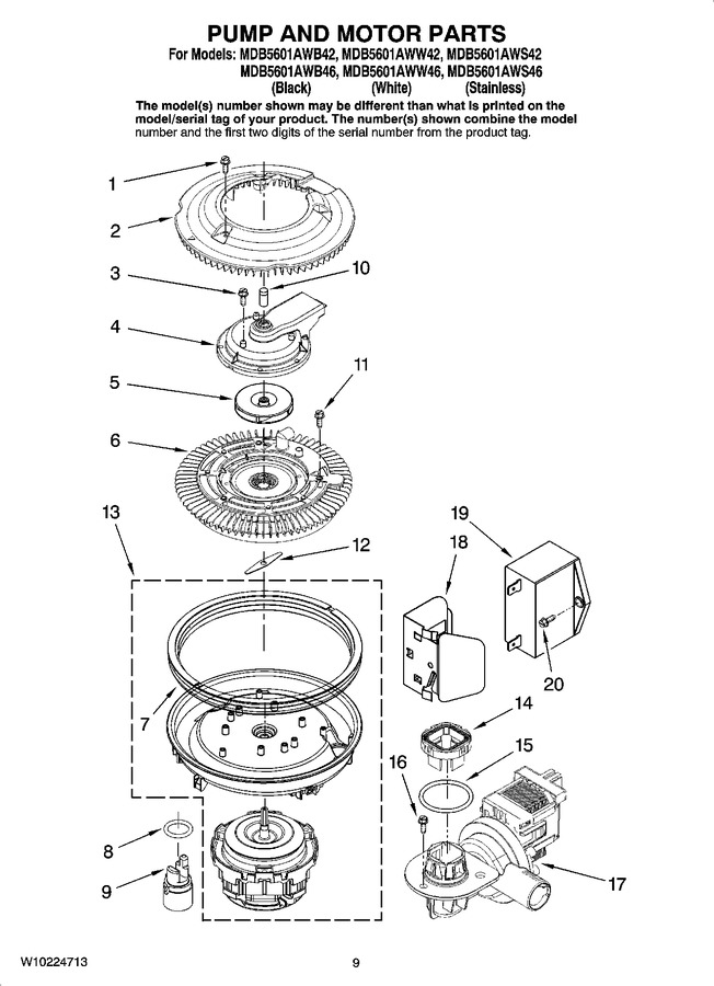 Diagram for MDB5601AWS46