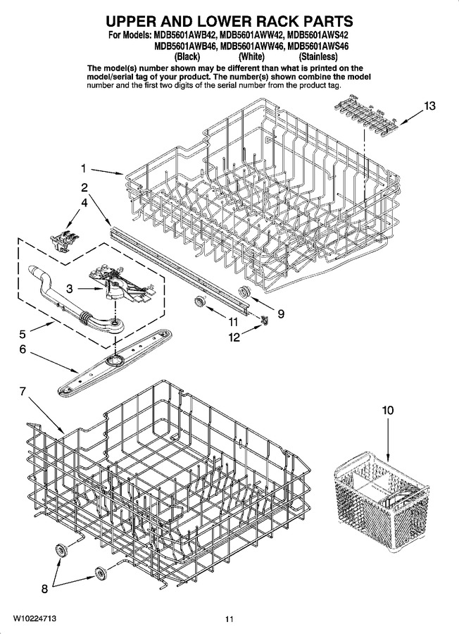 Diagram for MDB5601AWS46