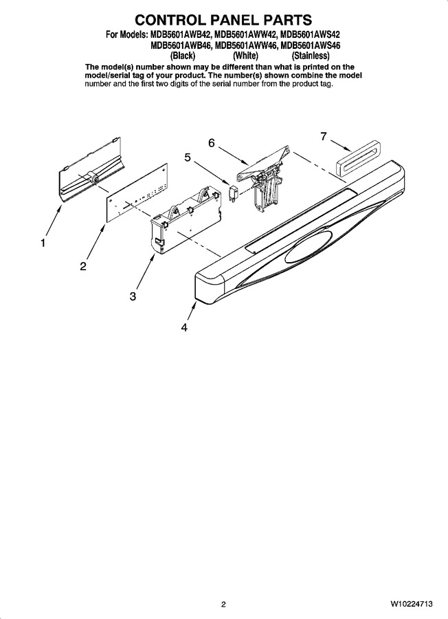 Diagram for MDB5601AWS46