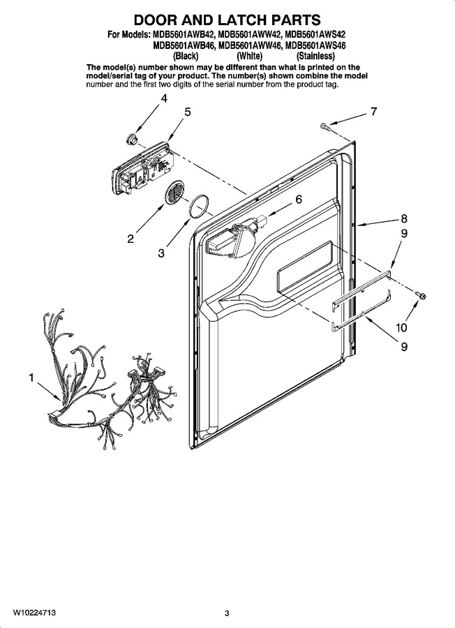 Diagram for MDB5601AWS46