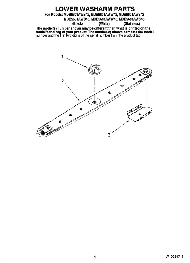 Diagram for MDB5601AWS42