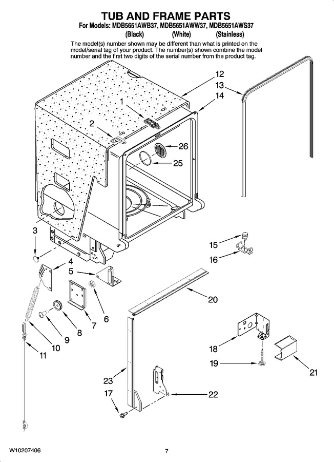 Diagram for MDB5651AWB37
