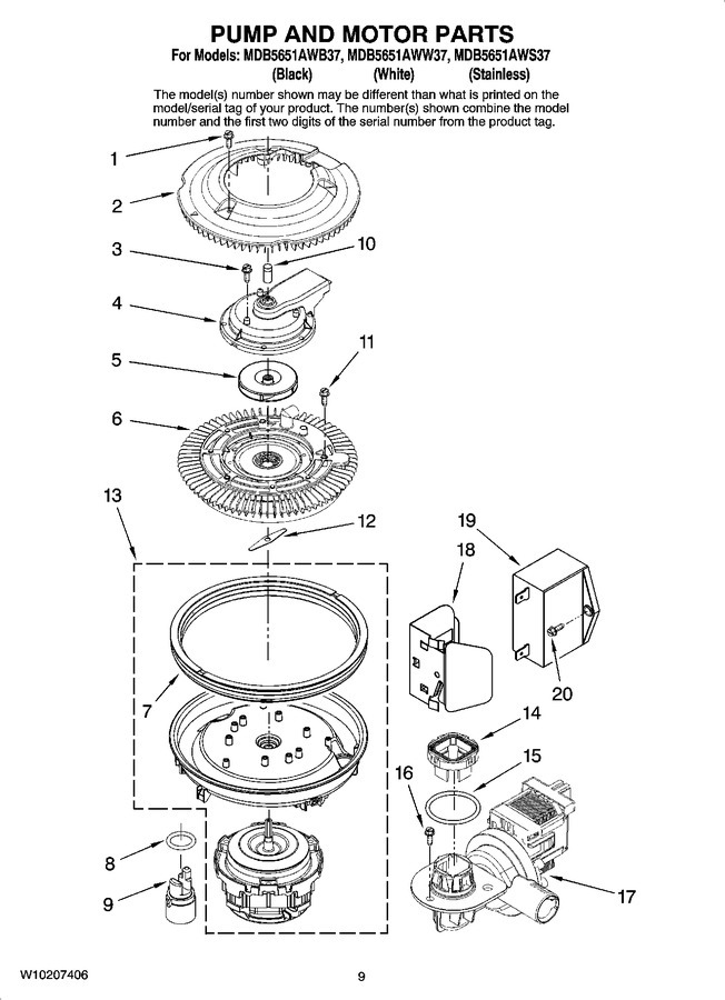 Diagram for MDB5651AWW37