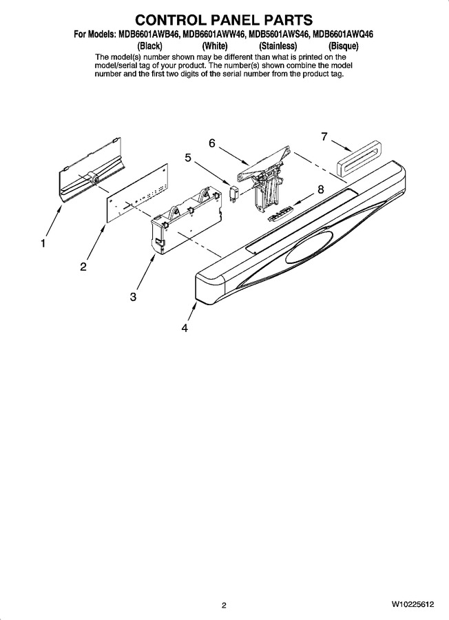 Diagram for MDB6601AWW46