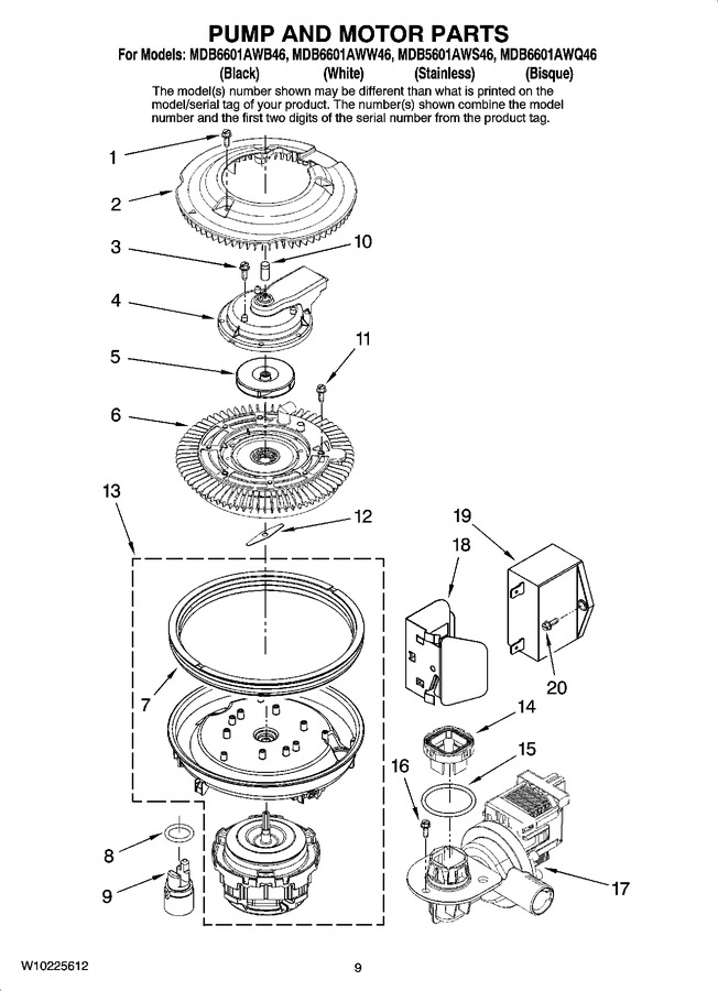 Diagram for MDB6601AWS46