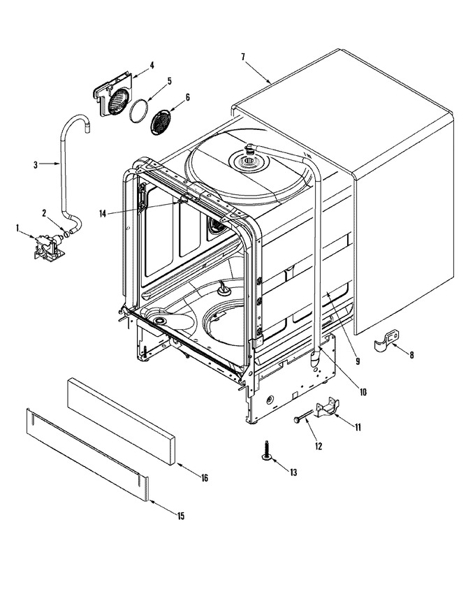 Diagram for MDB6650AWB