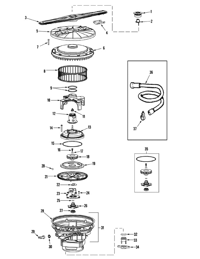 Diagram for MDB6650AWQ