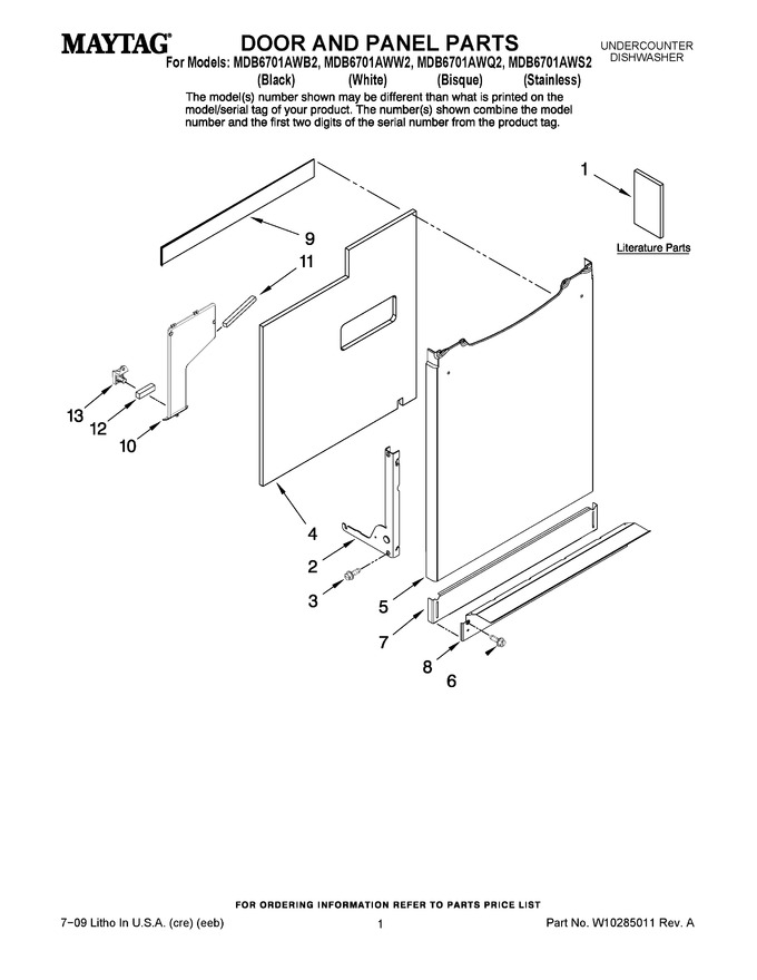 Diagram for MDB6701AWW2