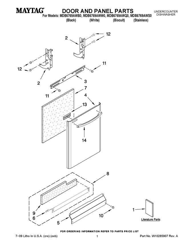 Diagram for MDB6769AWB0