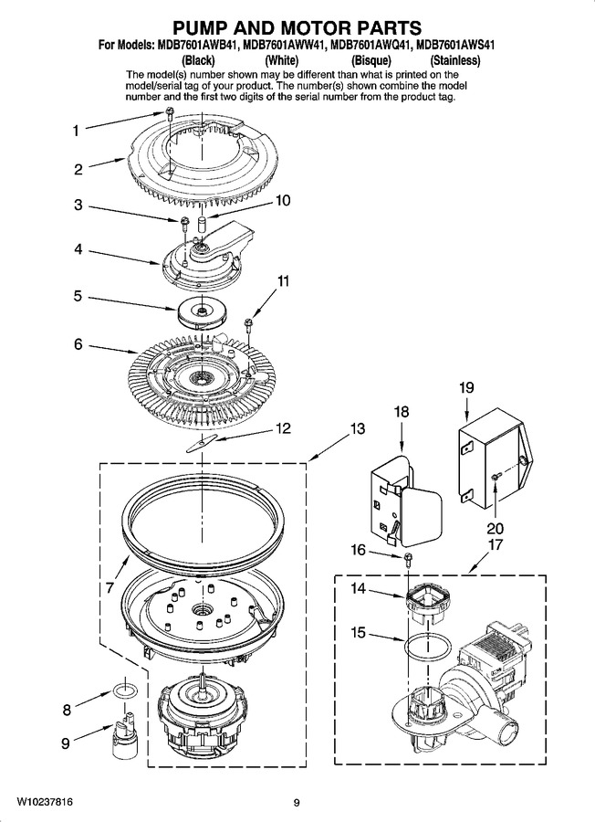 Diagram for MDB7601AWW41