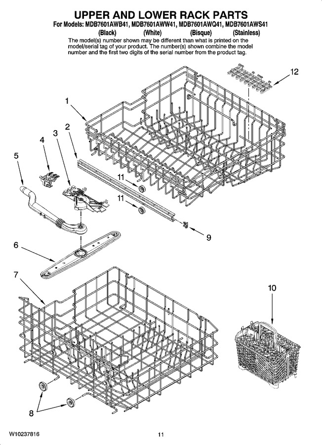 Diagram for MDB7601AWS41