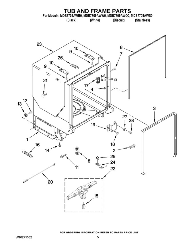 Diagram for MDB7709AWB0