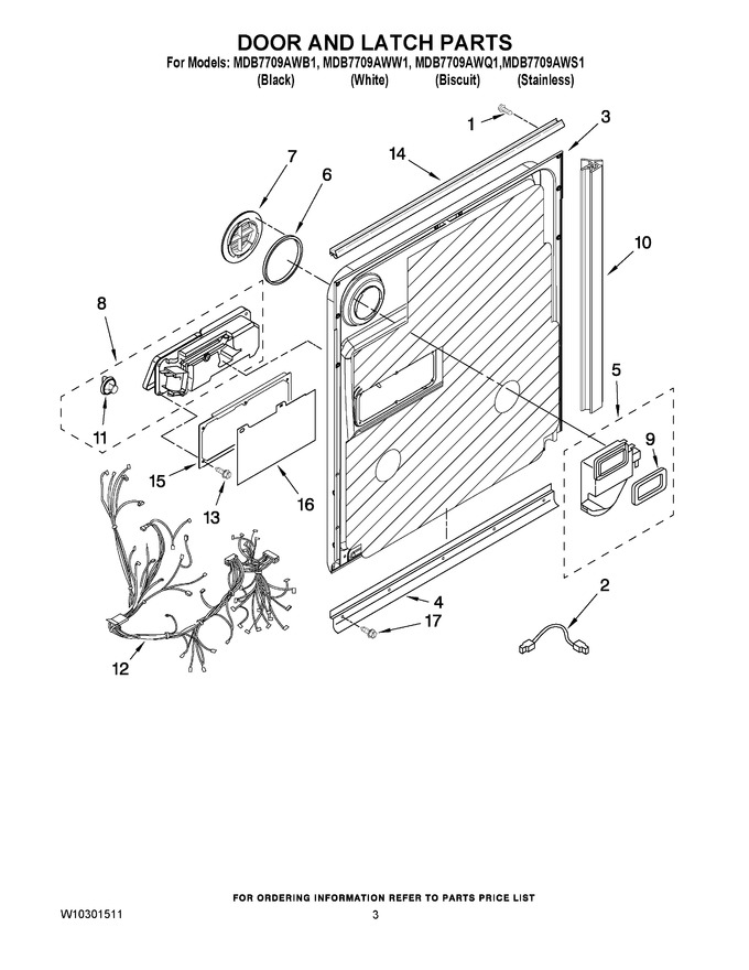 Diagram for MDB7709AWW1