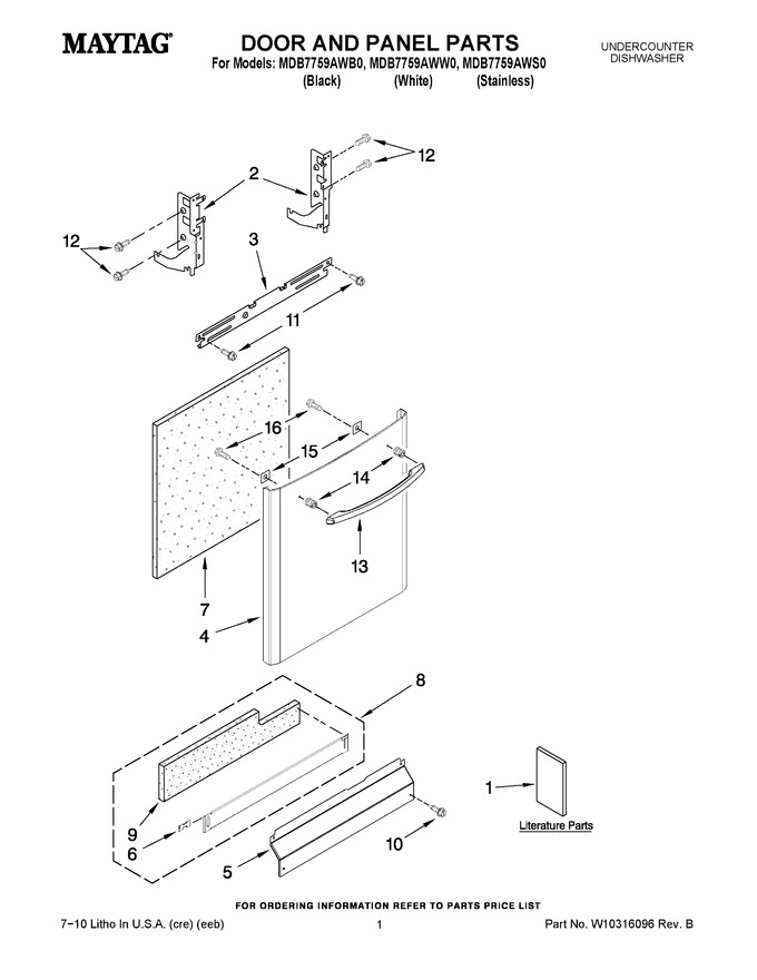 Diagram for MDB7759AWB0