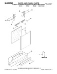 Diagram for 01 - Door And Panel Parts
