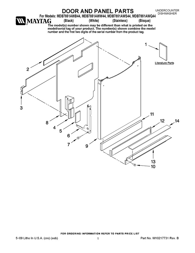 Diagram for MDB7851AWW44
