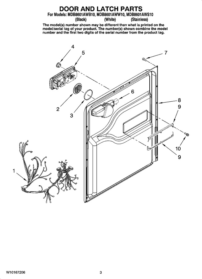 Diagram for MDB8601AWS10