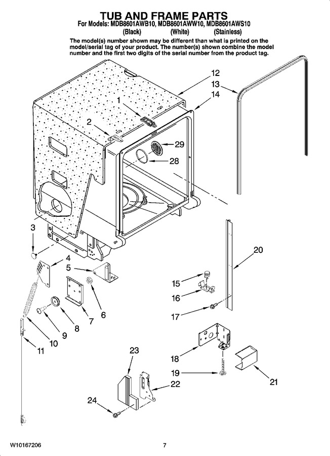 Diagram for MDB8601AWS10