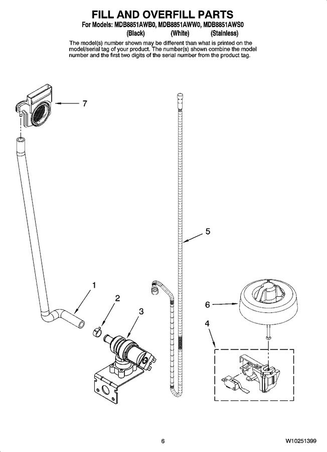 Diagram for MDB8851AWB0