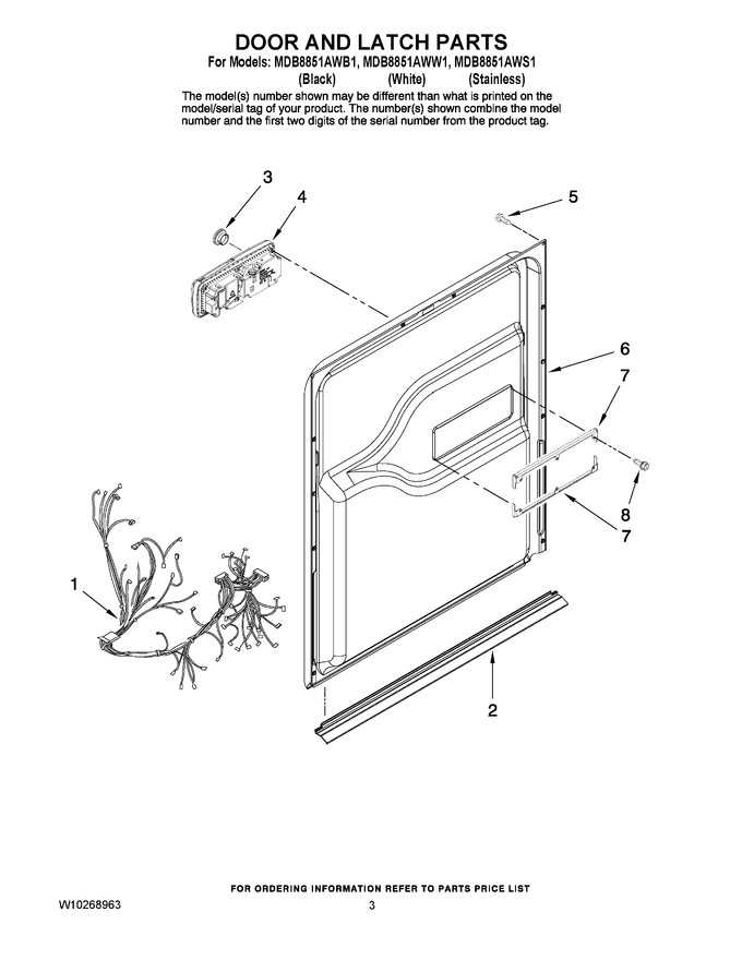 Diagram for MDB8851AWS1