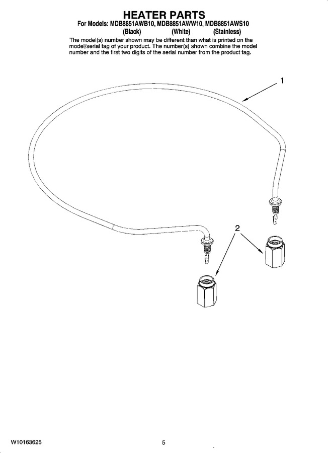 Diagram for MDB8851AWS10
