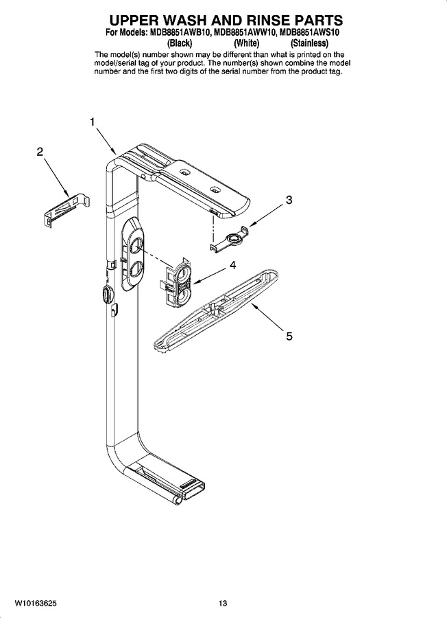 Diagram for MDB8851AWW10