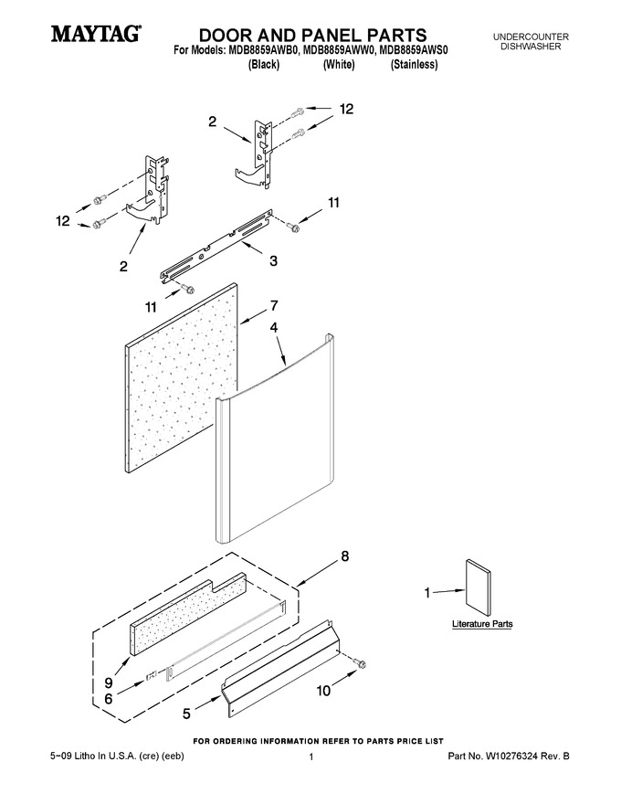 Diagram for MDB8859AWS0