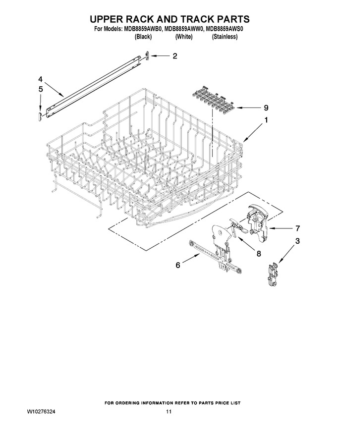 Diagram for MDB8859AWS0