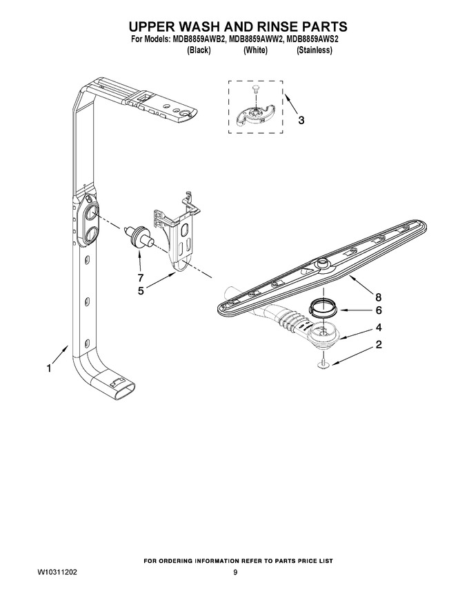 Diagram for MDB8859AWW2