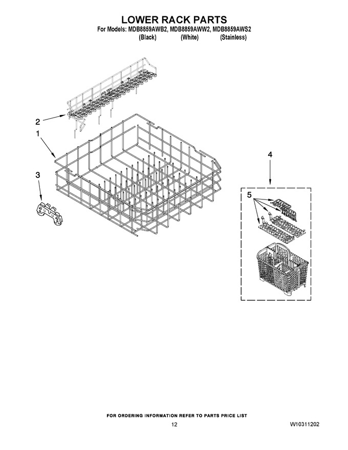 Diagram for MDB8859AWW2