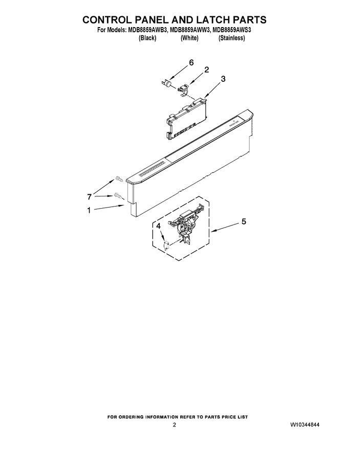 Diagram for MDB8859AWS3