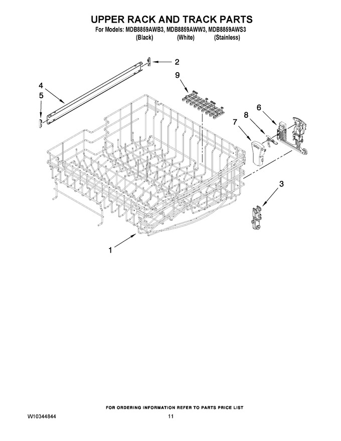 Diagram for MDB8859AWW3