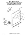 Diagram for 03 - Door And Latch Parts