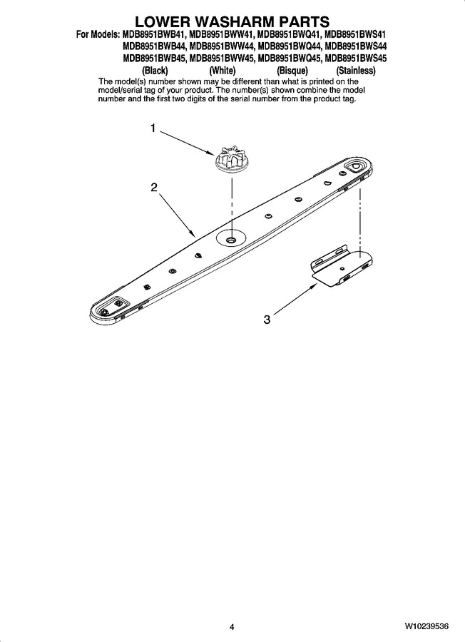 Diagram for MDB8951BWS44
