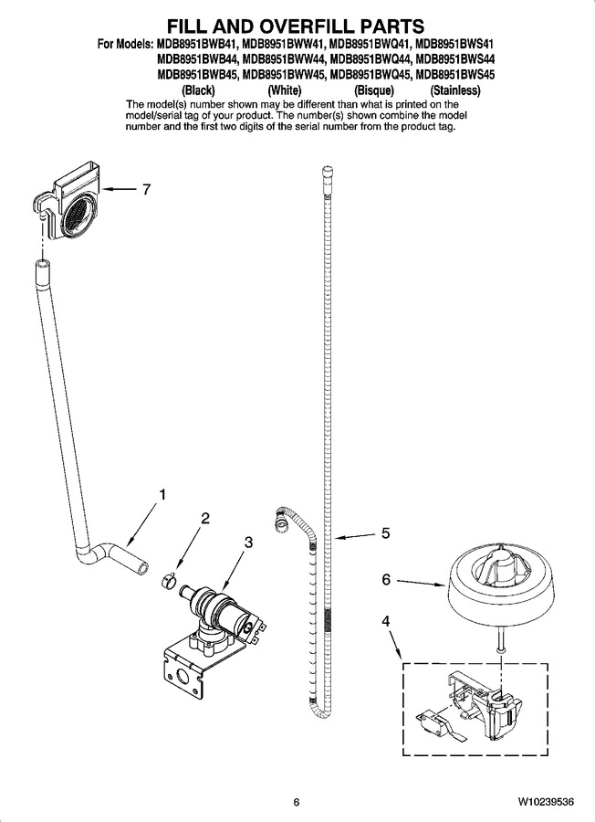Diagram for MDB8951BWS45