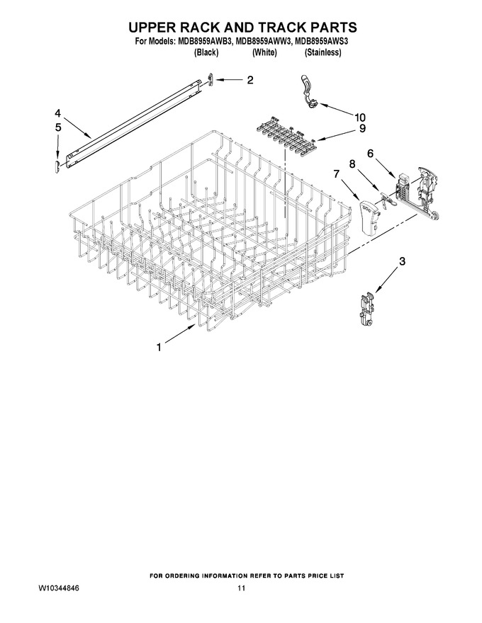 Diagram for MDB8959AWW3