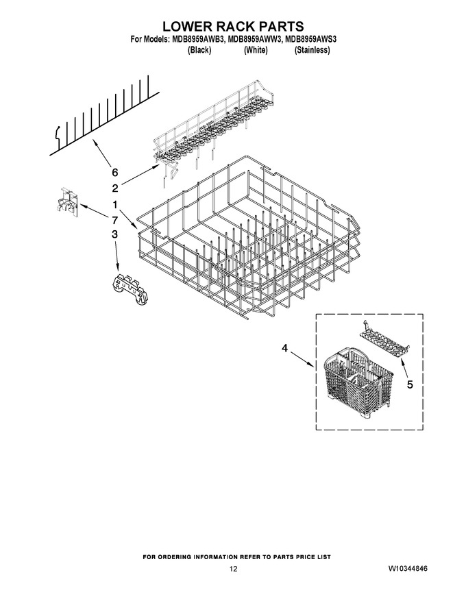 Diagram for MDB8959AWB3