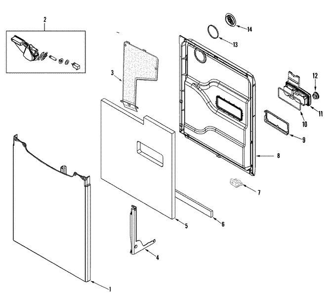 Diagram for MDB9601AWS