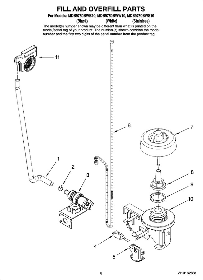 Diagram for MDB9750BWW10