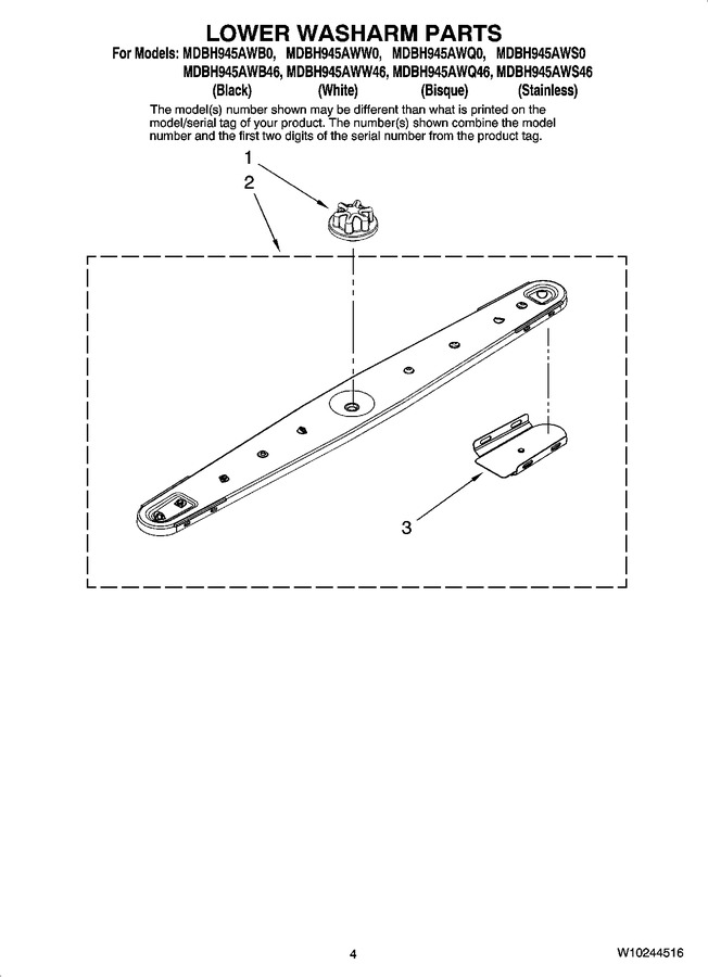Diagram for MDBH945AWB46