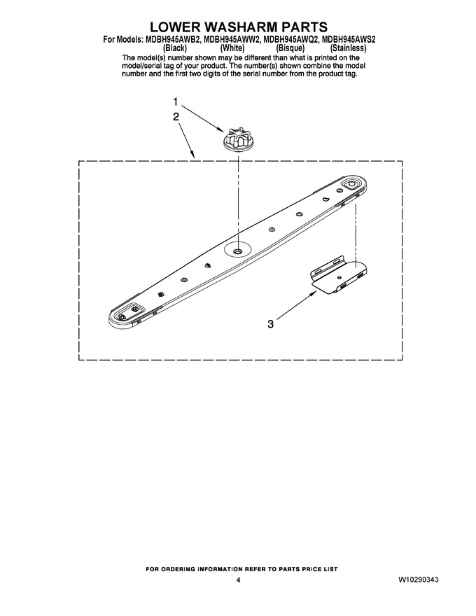 Diagram for MDBH945AWW2