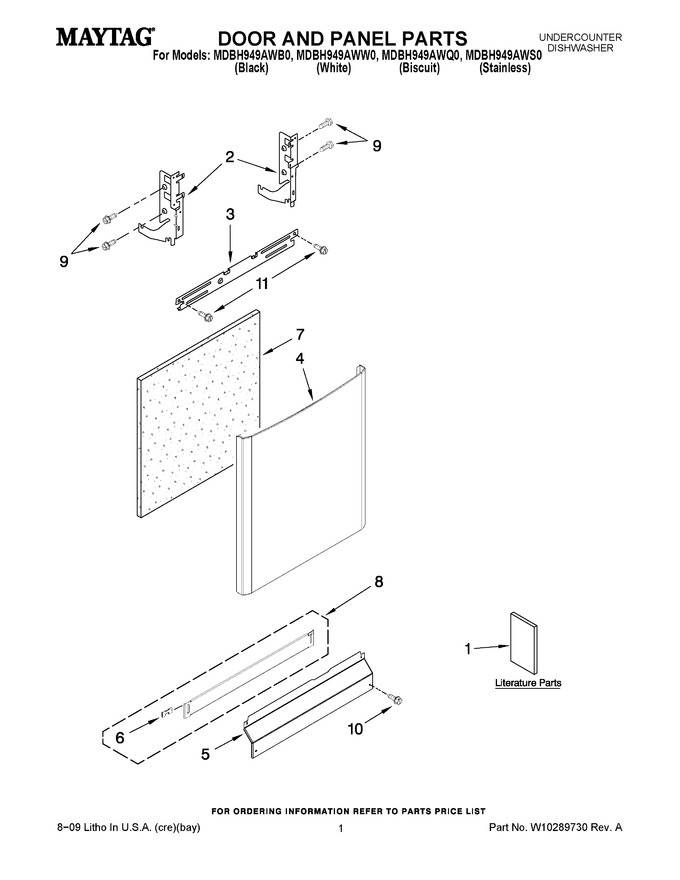 Diagram for MDBH949AWS0