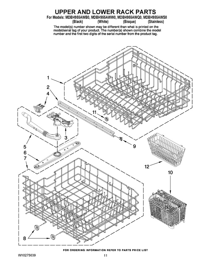 Diagram for MDBH955AWQ0