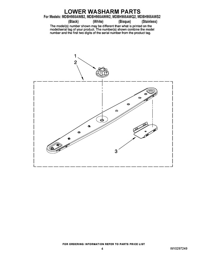 Diagram for MDBH955AWW2