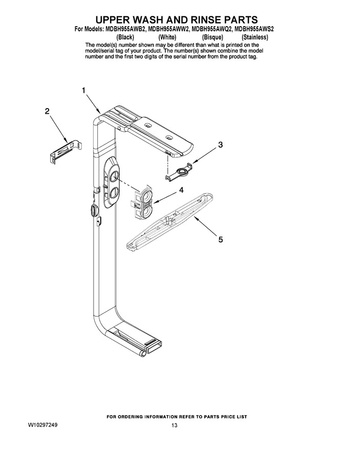 Diagram for MDBH955AWB2