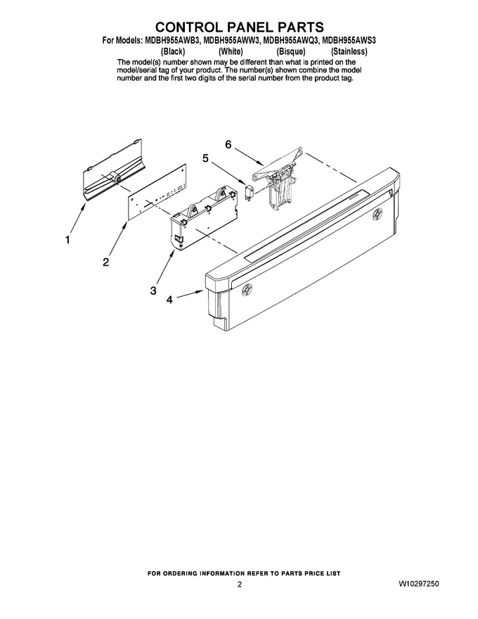 Diagram for MDBH955AWQ3
